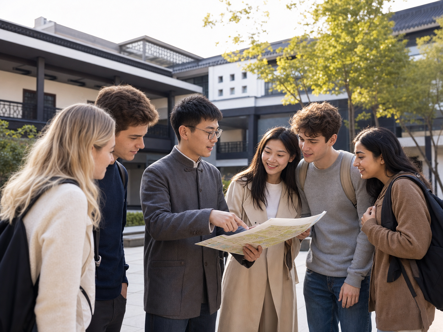 国际学生校园教育交流
